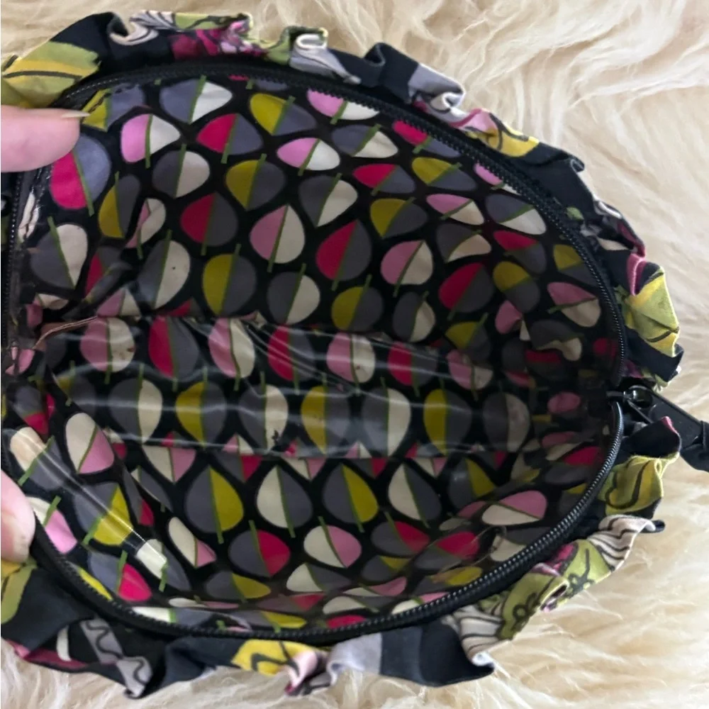 Vera Bradley ‘Moon Blooms’ Floral Cosmetic Bag